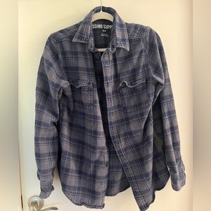 Mossimo Supply Co (Target) Flannel in Navy Blue